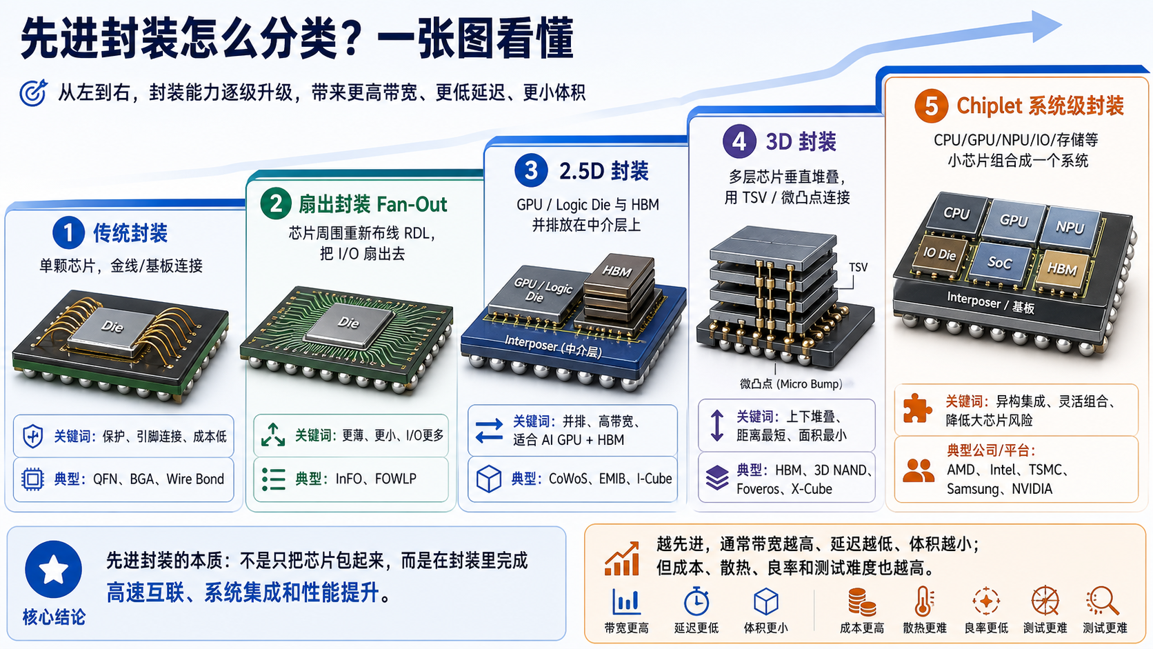 先进封装分类图